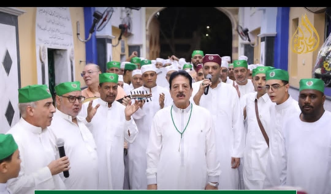 بحضور الآلآف.. الجازولية تحتفل بمولد القنائي وليلة النصف من شعبان