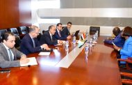 وزير الخارجية يلتقي وزيرة خارجية جمهورية أفريقيا الوسطى