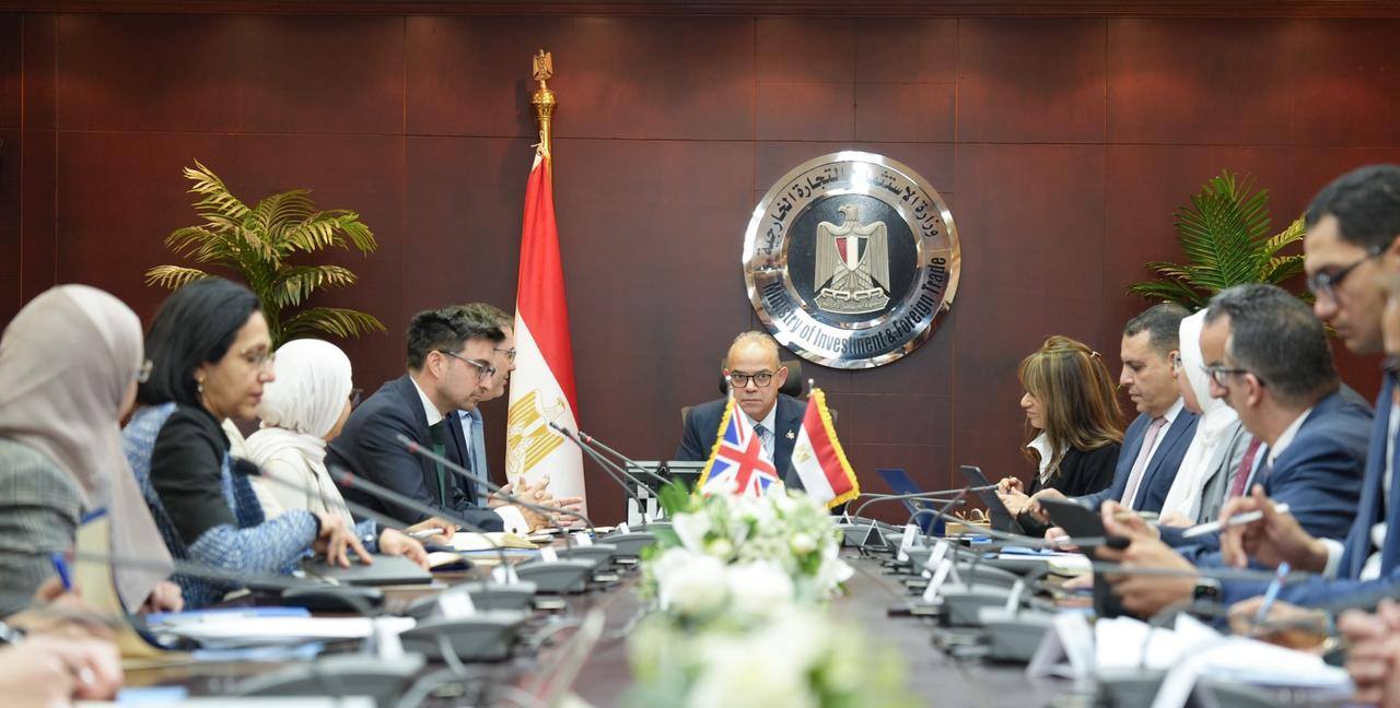 فريد : حريصون على تعميق العلاقات مع المملكة المتحدة باعتبارها أحد أهم الشركاء التجاريين والاستثماريين لمصر