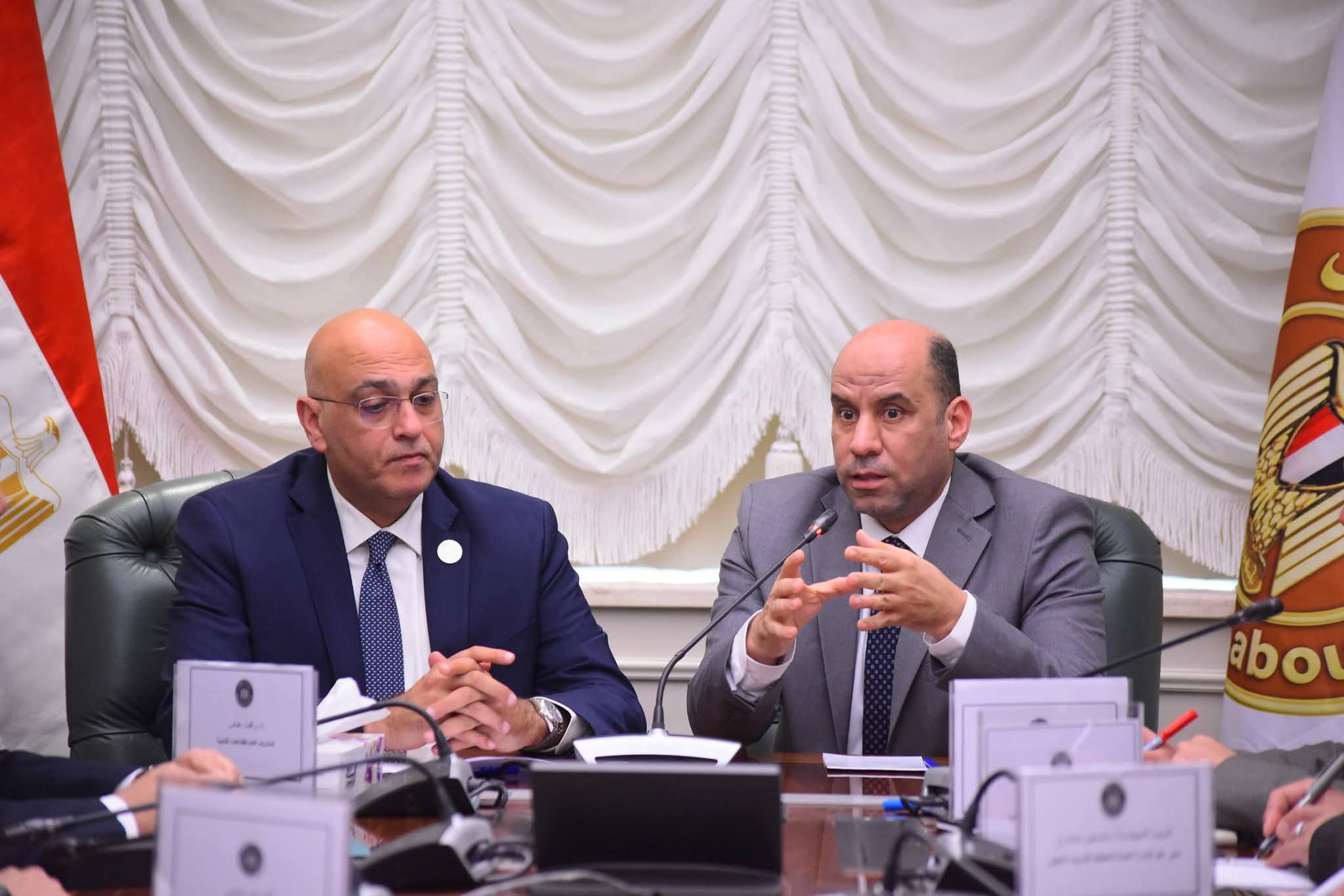 وزير العمل يبحث مع الرئيس التنفيذي لجهاز تنمية المشروعات المتوسطة تنفيذ الأهداف المشتركة