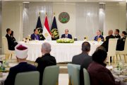 الرئيس السيسي يشارك في حفل الإفطار أكاديمية الشرطة