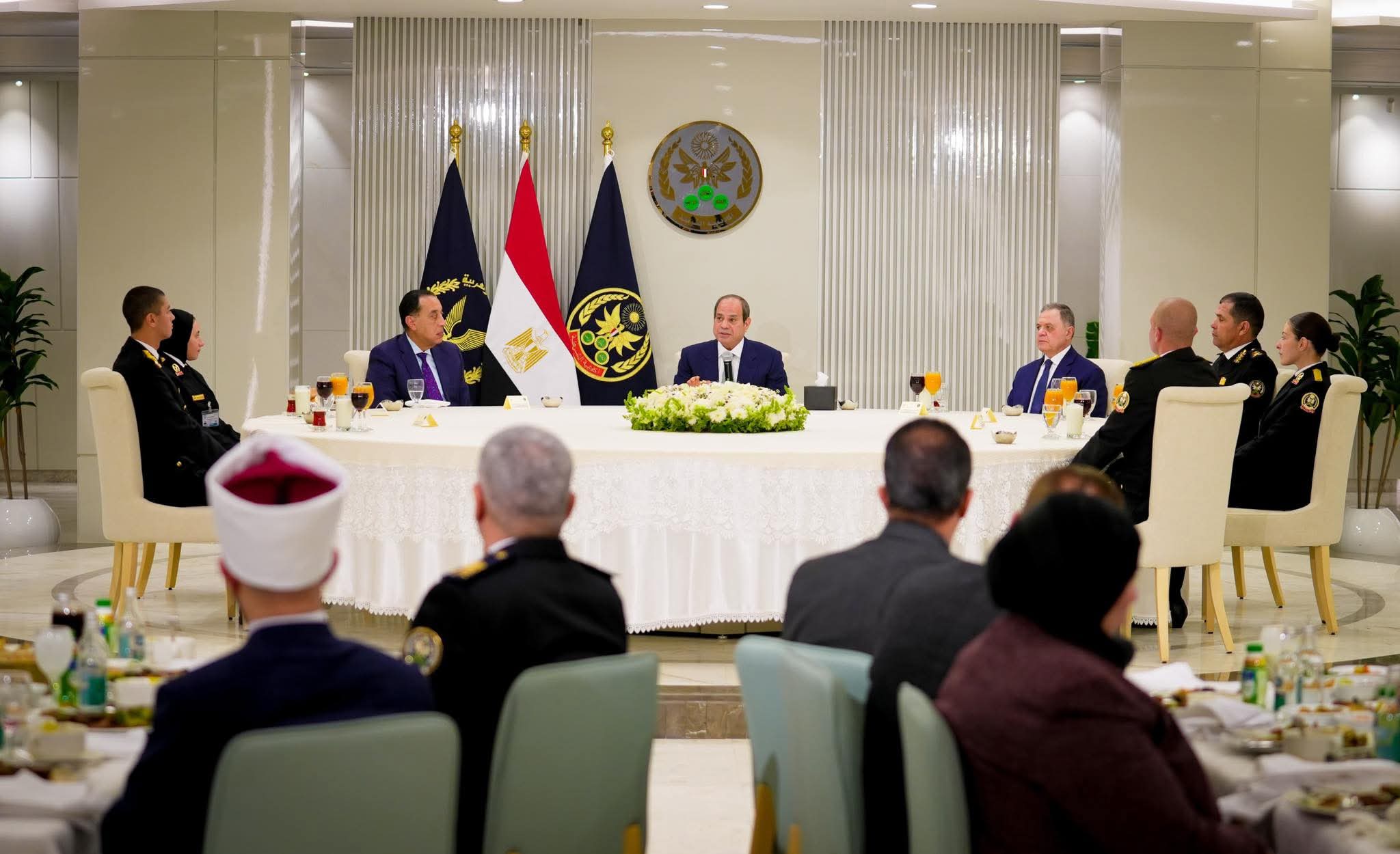 الرئيس السيسي يشارك في حفل الإفطار أكاديمية الشرطة