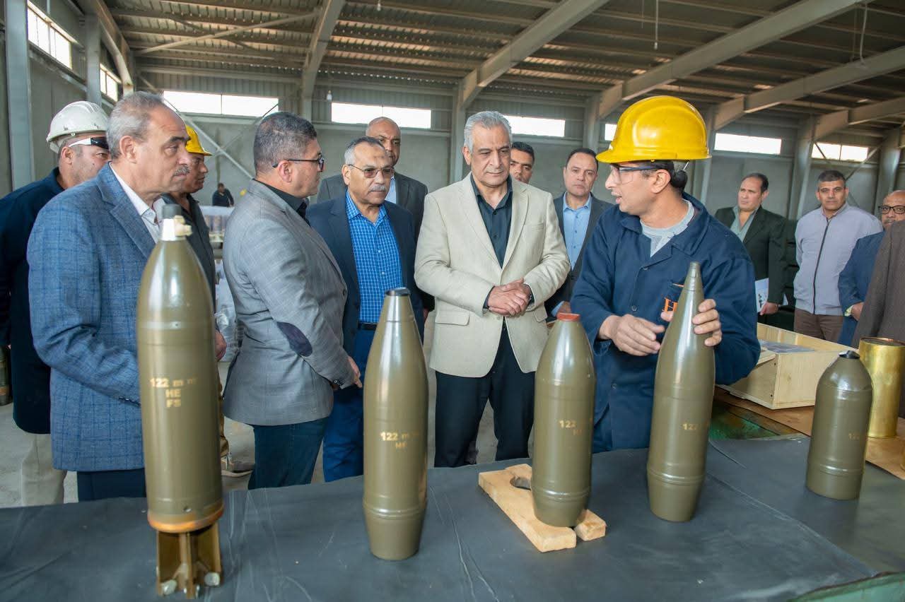 جمبلات : دارسة مقترح أحد العاملين بشركة حلوان للأجهزة المعدنية لتطوير أحد خطوط الإنتاج