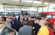 محافظ السويس يتفقد المحطة الإقليمية لسيارات الأجرة ويشدد على الإلتزام بتطبيق التعريفة الجديدة