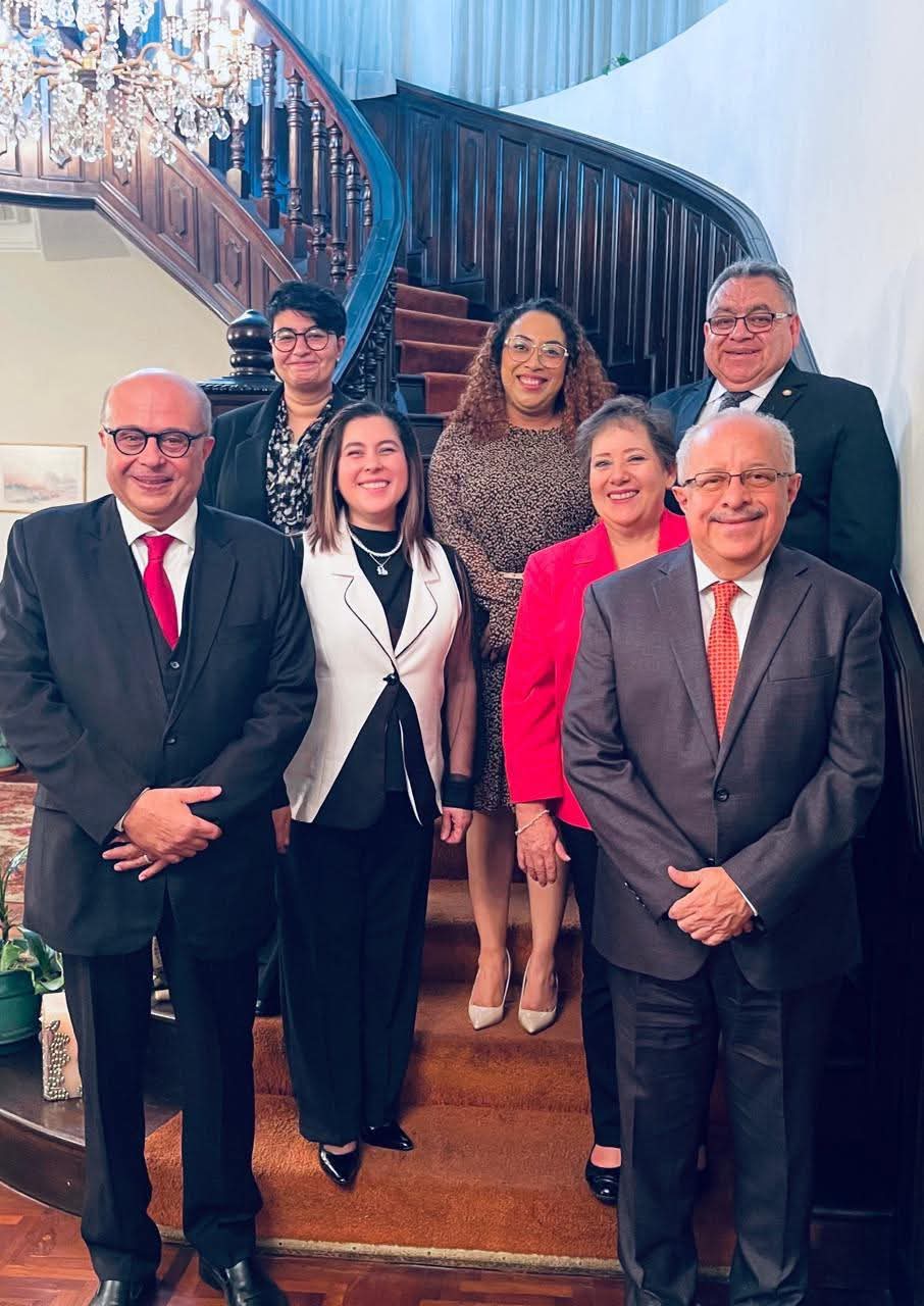 السفير المصري لدى جواتيمالا يلتقي وزير خارجية جواتيمالا