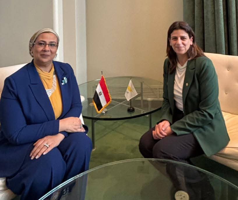 عمار تلتقى مفوضة المساواة بين الجنسين بقبرص لبحث سبل تعزيز التعاون المشترك بين الجانبين