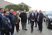محافظ القاهرة يتفقد انتشار معدات شركة الصرف الصحى