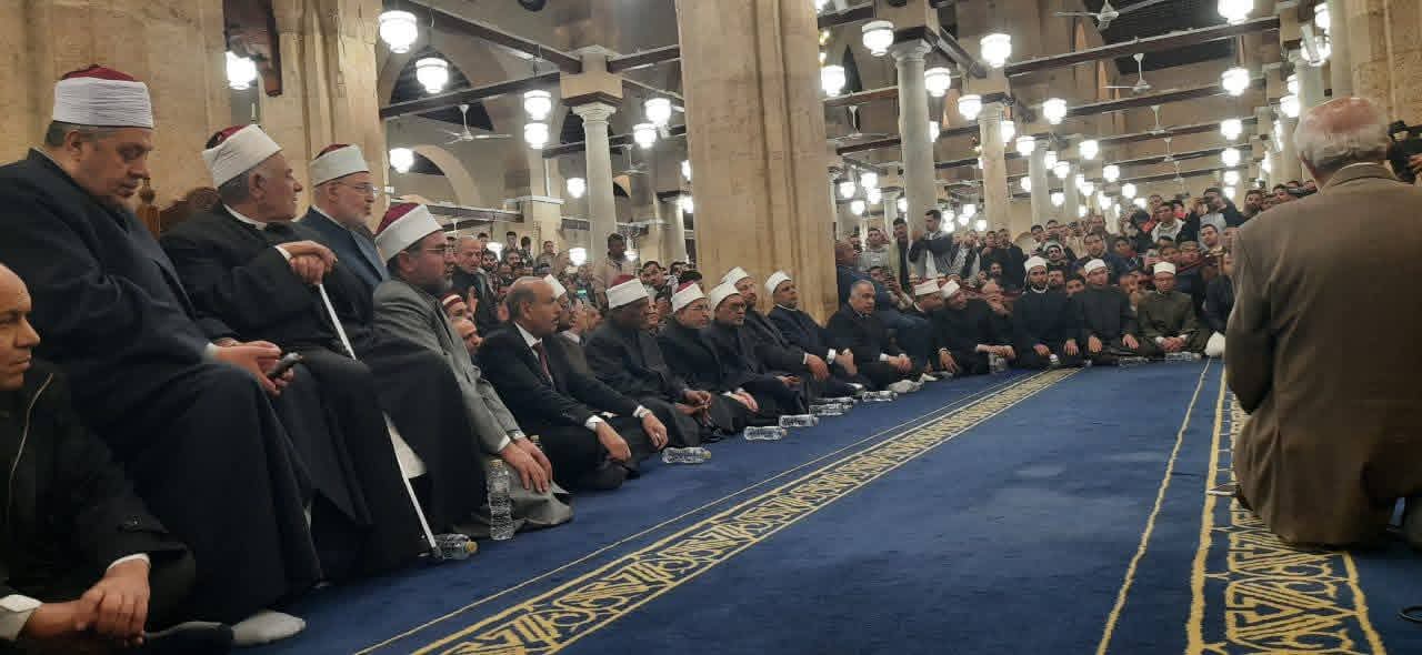 انطلاق احتفالية الجامع الأزهر بليلة القدر بحضور وكيل الأزهر ورئيس الجامعة