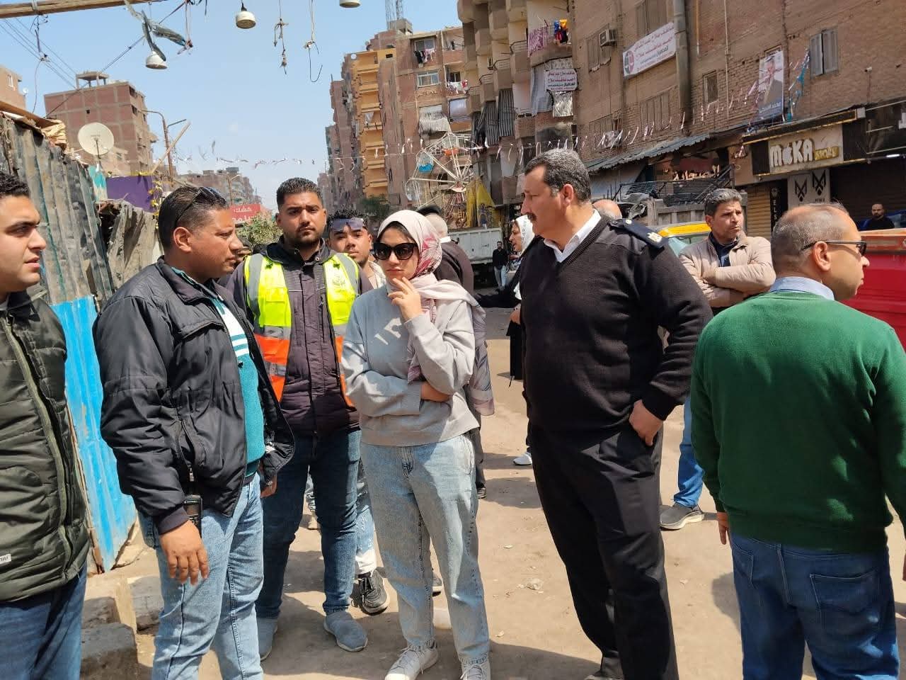 محافظ القليوبية يوجه بتكثيف حملات رفع الإشغالات والنظافة بالخصوص