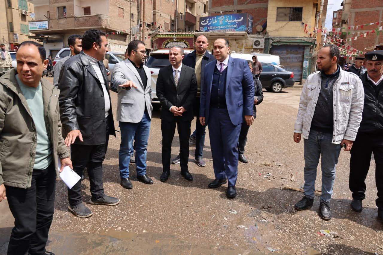 محافظ المنوفية يتفقد أعمال شفط مياه الأمطار والتعامل الفوري مع أية طوارئ