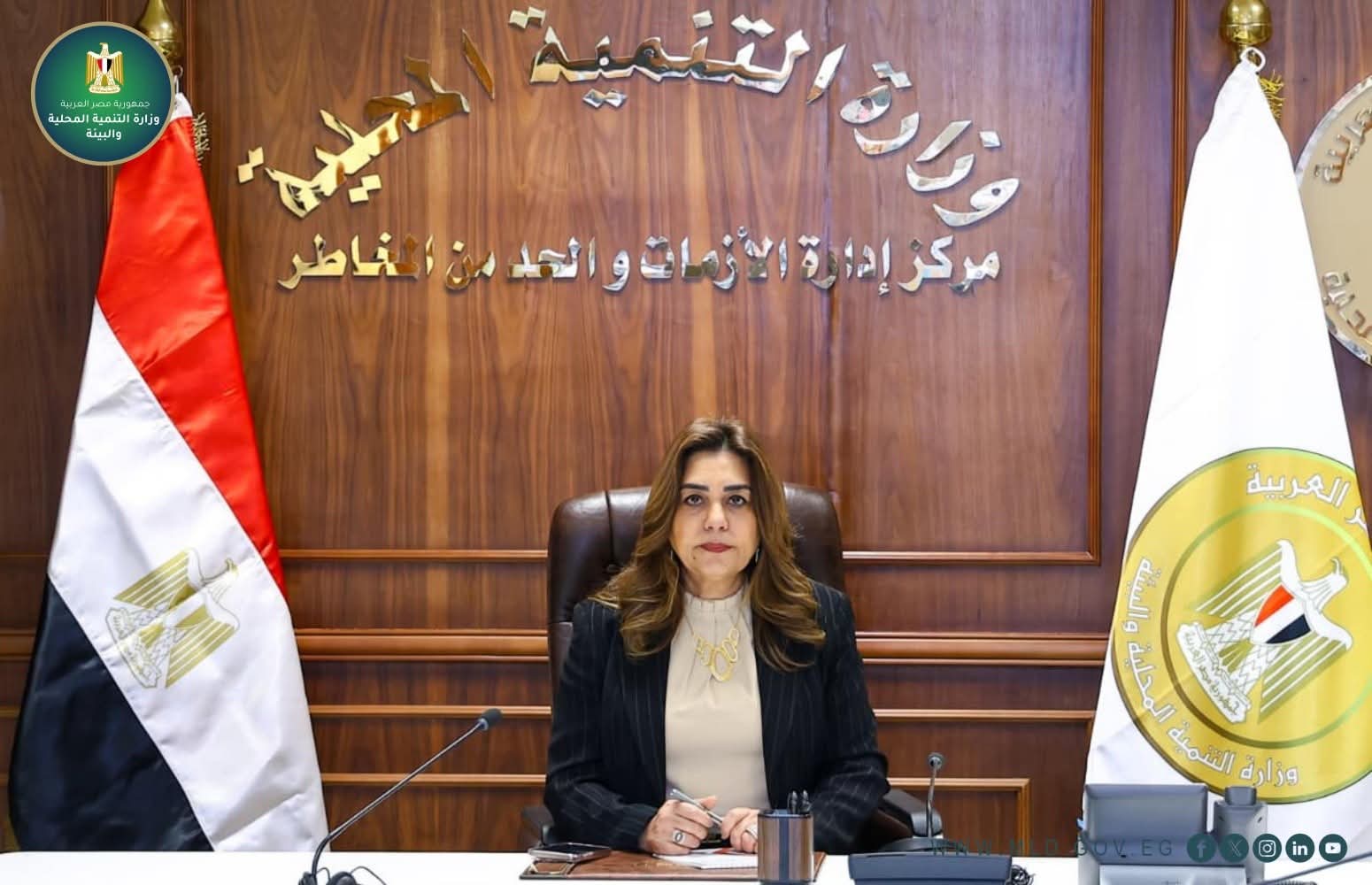 عوض تتابع جهود المحافظات فى التعامل مع مياه الأمطار وسوء الأحوال الجوية