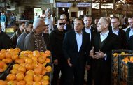 مدبولي يتفقد مكونات سوق العبور لتجارة الجملة وقطاعاتها المختلفة