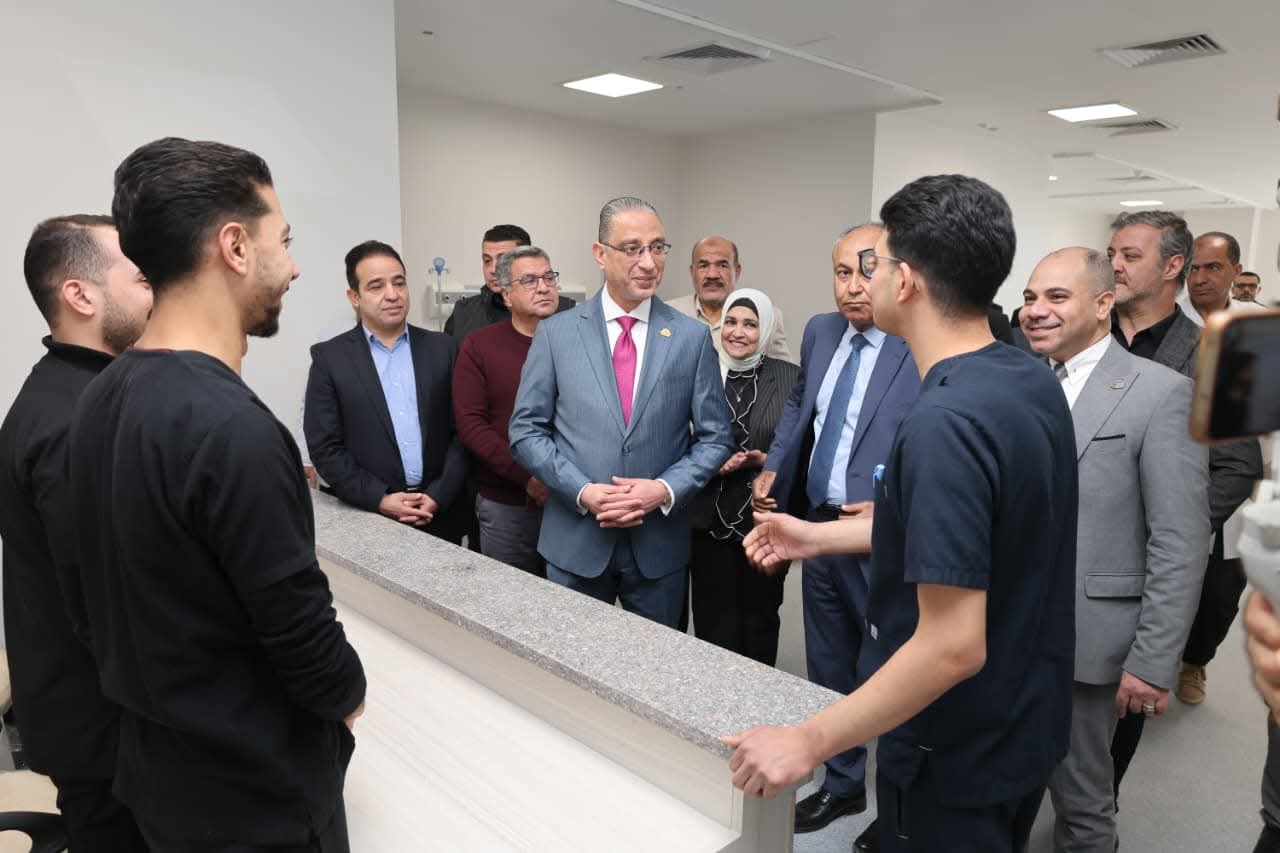 محافظ الجيزة يتفقد التجهيزات النهائية داخل مستشفى بولاق الدكرور قبل افتتاحها رسمياً