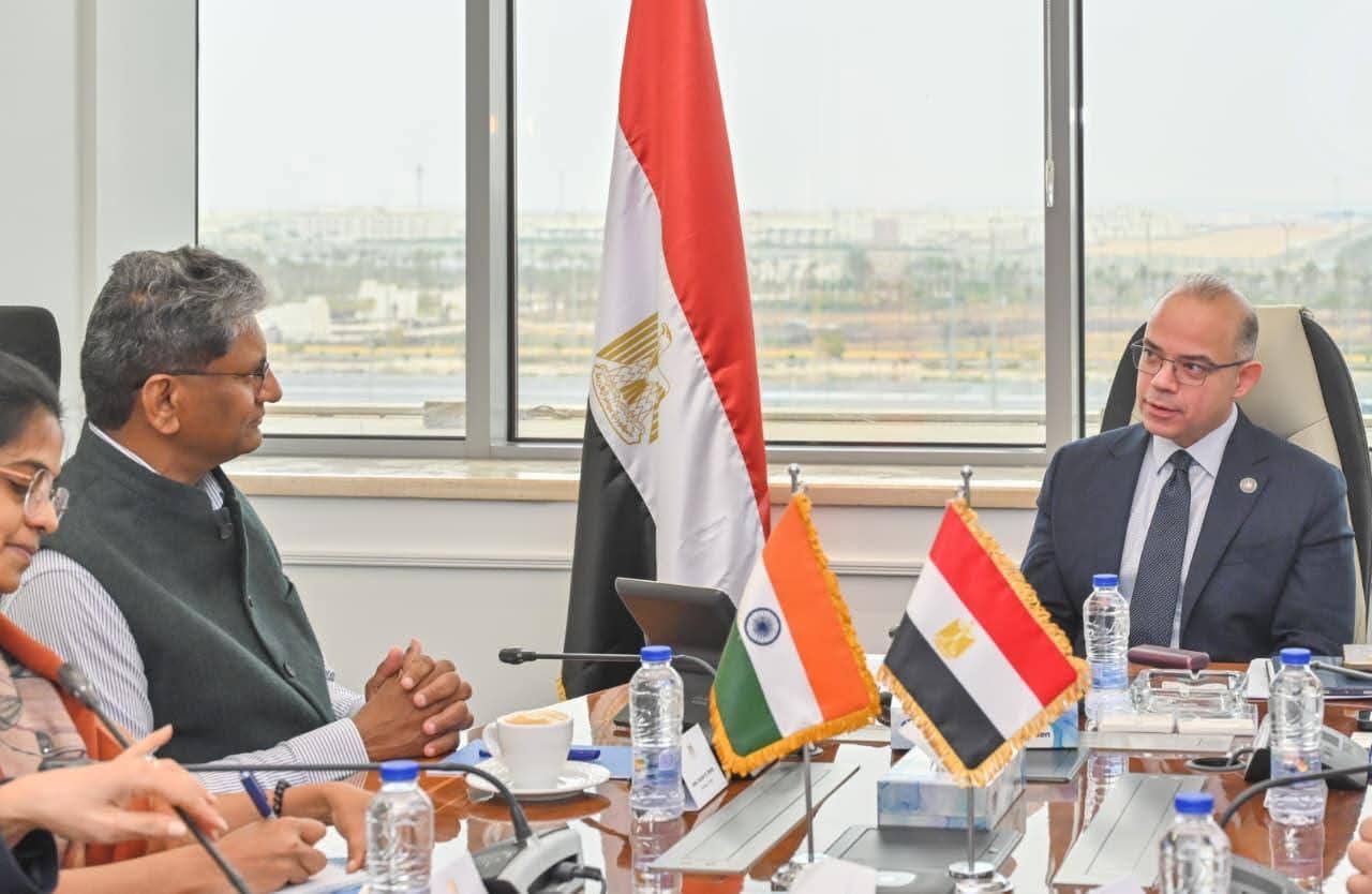 فريد يبحث تعميق الشراكة الاقتصادية وزيادة التبادل التجاري مع الهند