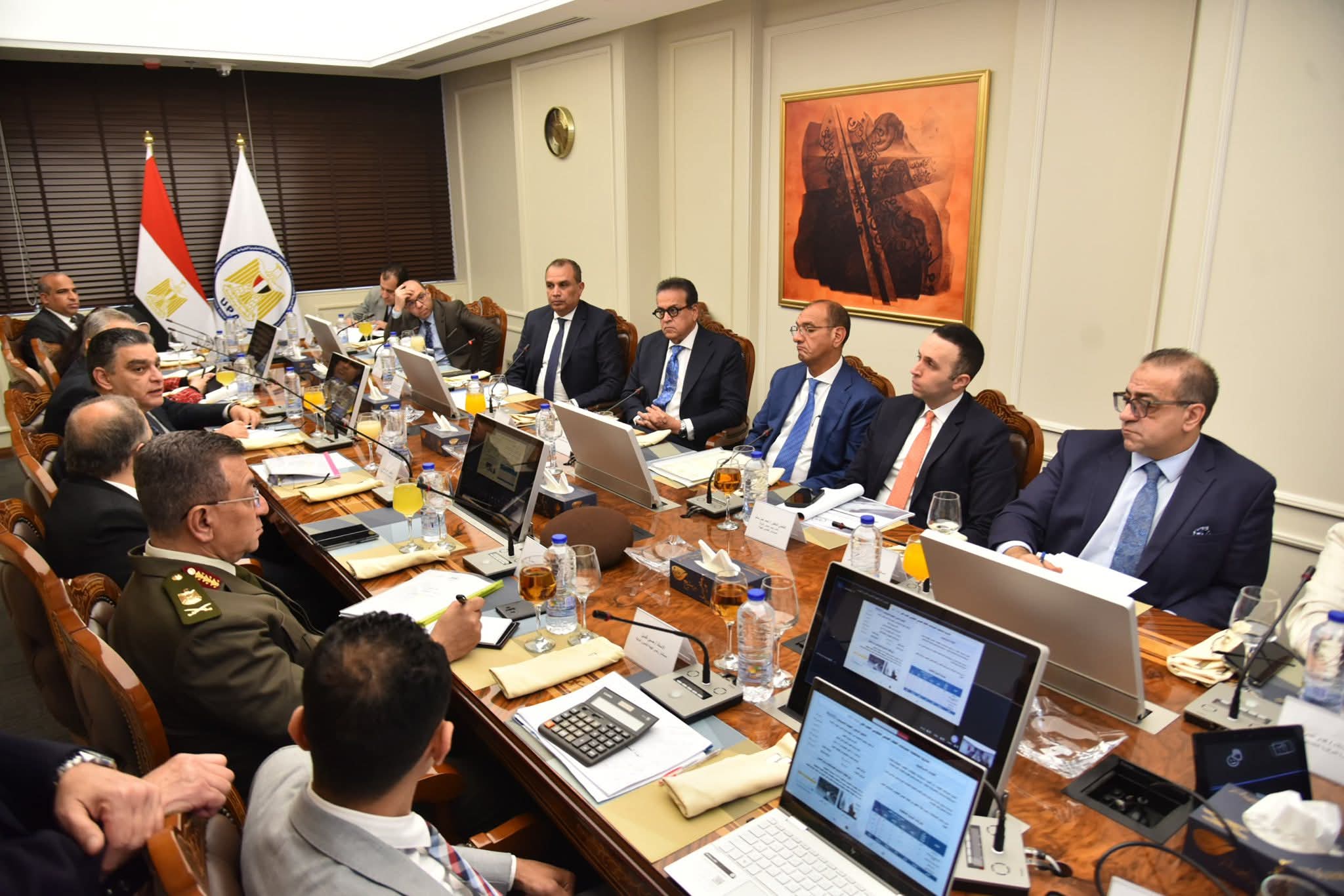 وزير الصحة يشهد اجتماع مجلس إدارة الهيئة المصرية للشراء الموحد
