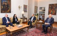 وزير الخارجية يلتقي وزيرة التضامن ورئيس منظمة تضامن الشعوب الأفروآسيوية