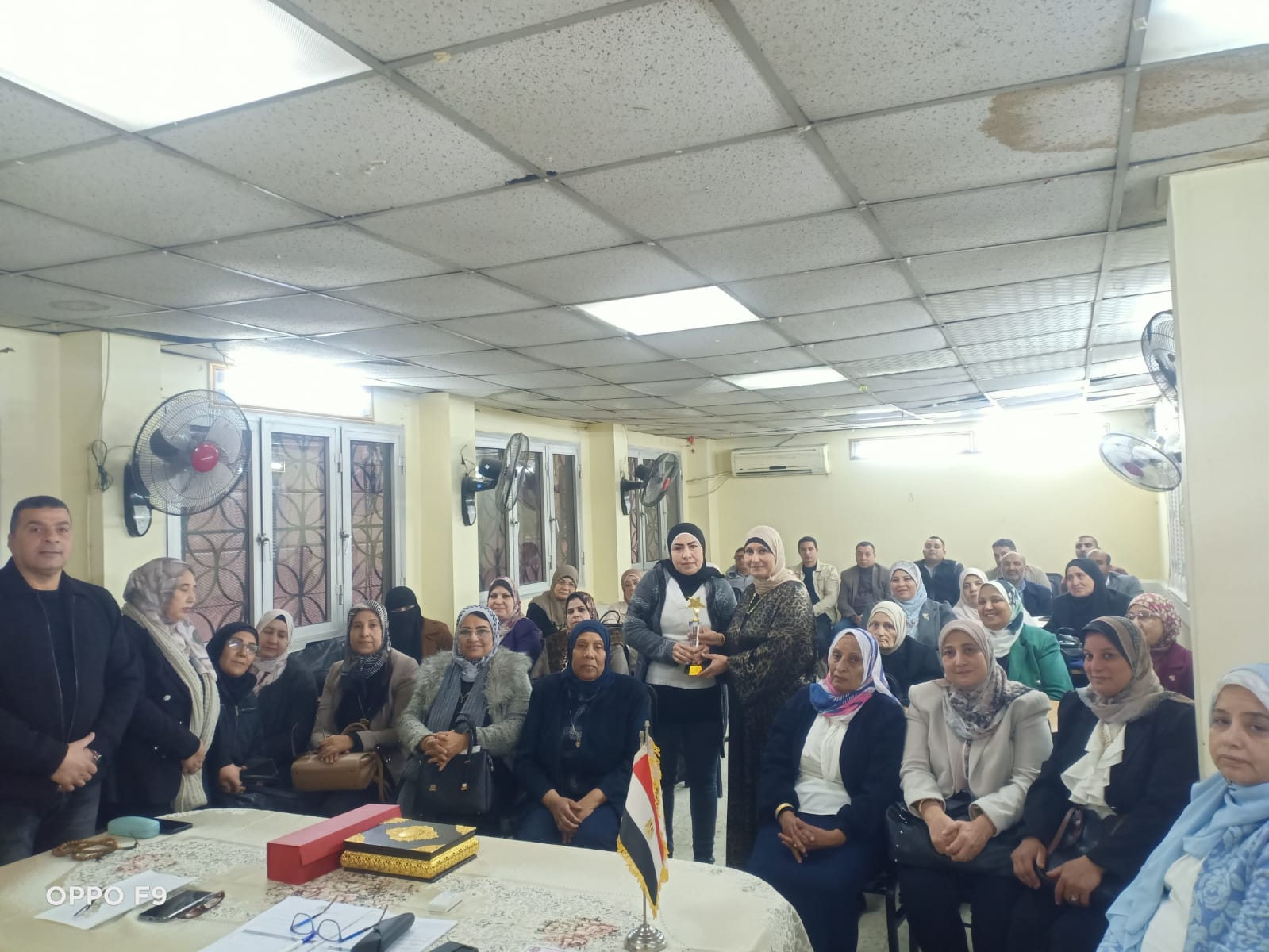 نقابة التمريض تكرم ممرضة المقطم أنقذت مصاب في حادث