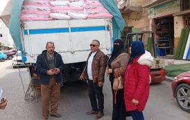 تموين الإسماعيلية يضبط ٢٧ طن دقيق مجهول المصدر قبل بيعهم بالسوق السوداء