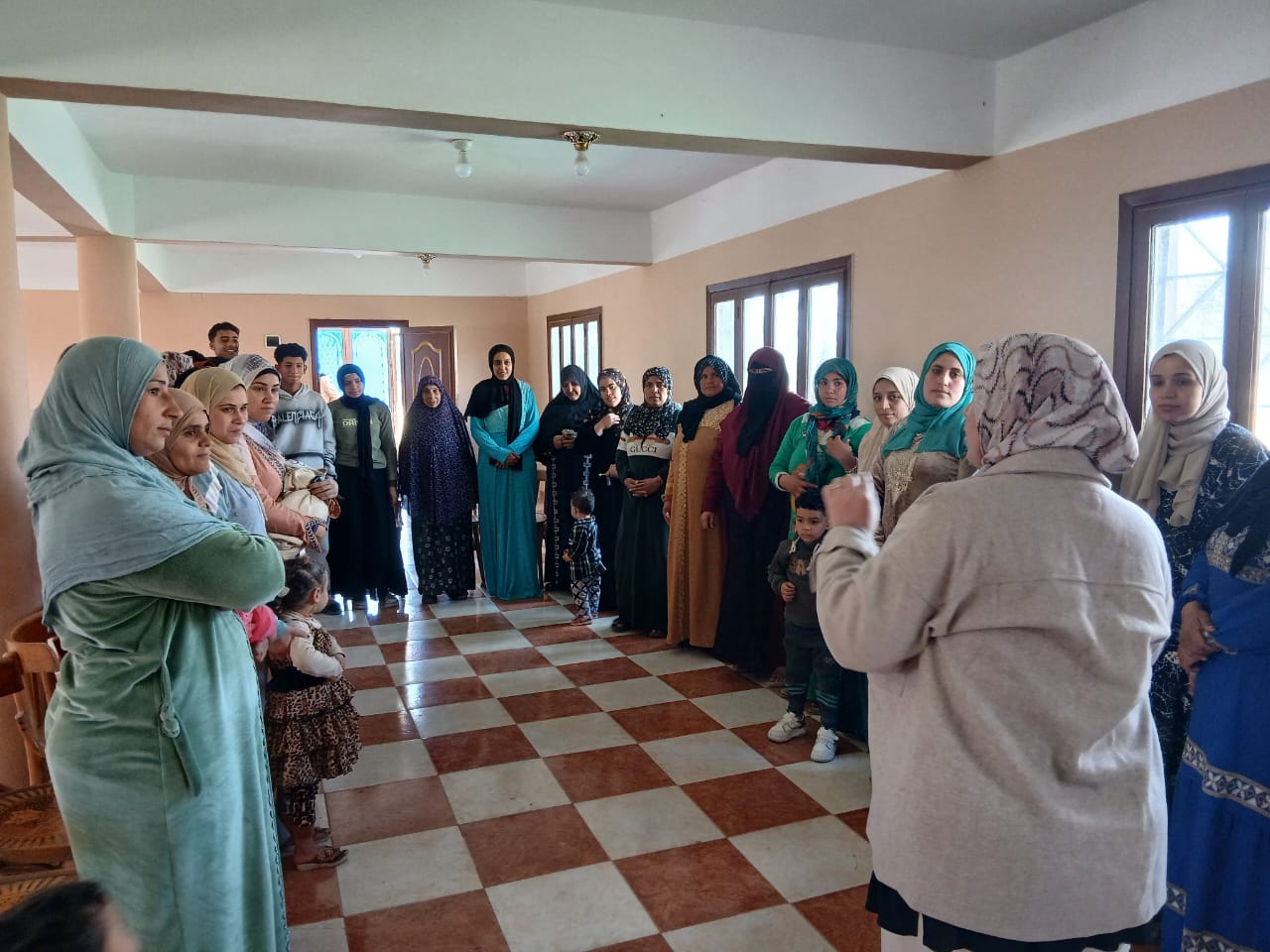 جلسات تفاعلية لأندية السكان بمراكز شباب كفر الشيخ بمطوبس