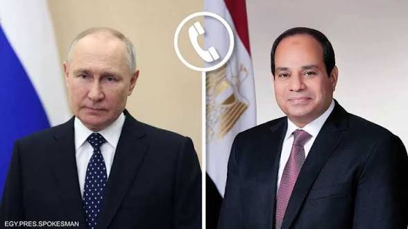 اتصال رفيع المستوى بين بوتين والرئيس السيسي: تحركات عاجلة لاحتواء تصعيد الشرق الأوسط وتعزيز الشراكة الاستراتيجية