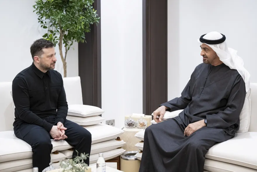 زيلينسكي: الإمارات وأوكرانيا تتفقان على التعاون في مجال الدفاع