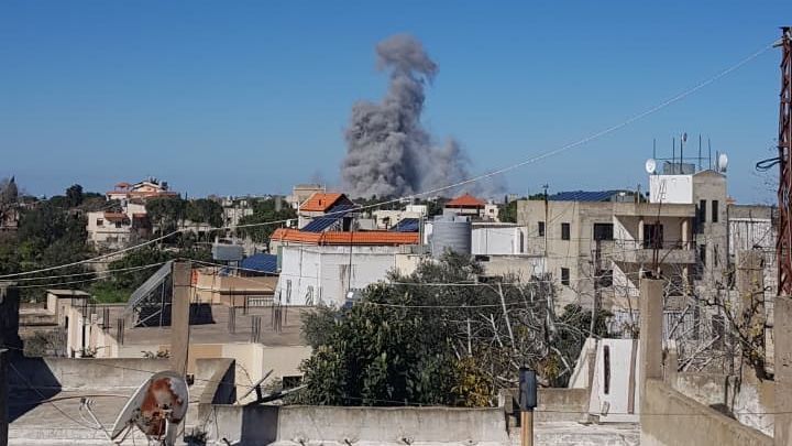18 قتيلا في غارة إسرائيلية على مبنى ببلدة صير جنوب لبنان