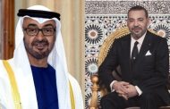 رئيس الإمارات وملك المغرب يبحثان هاتفياً العلاقات الأخوية والتطورات الإقليمية
