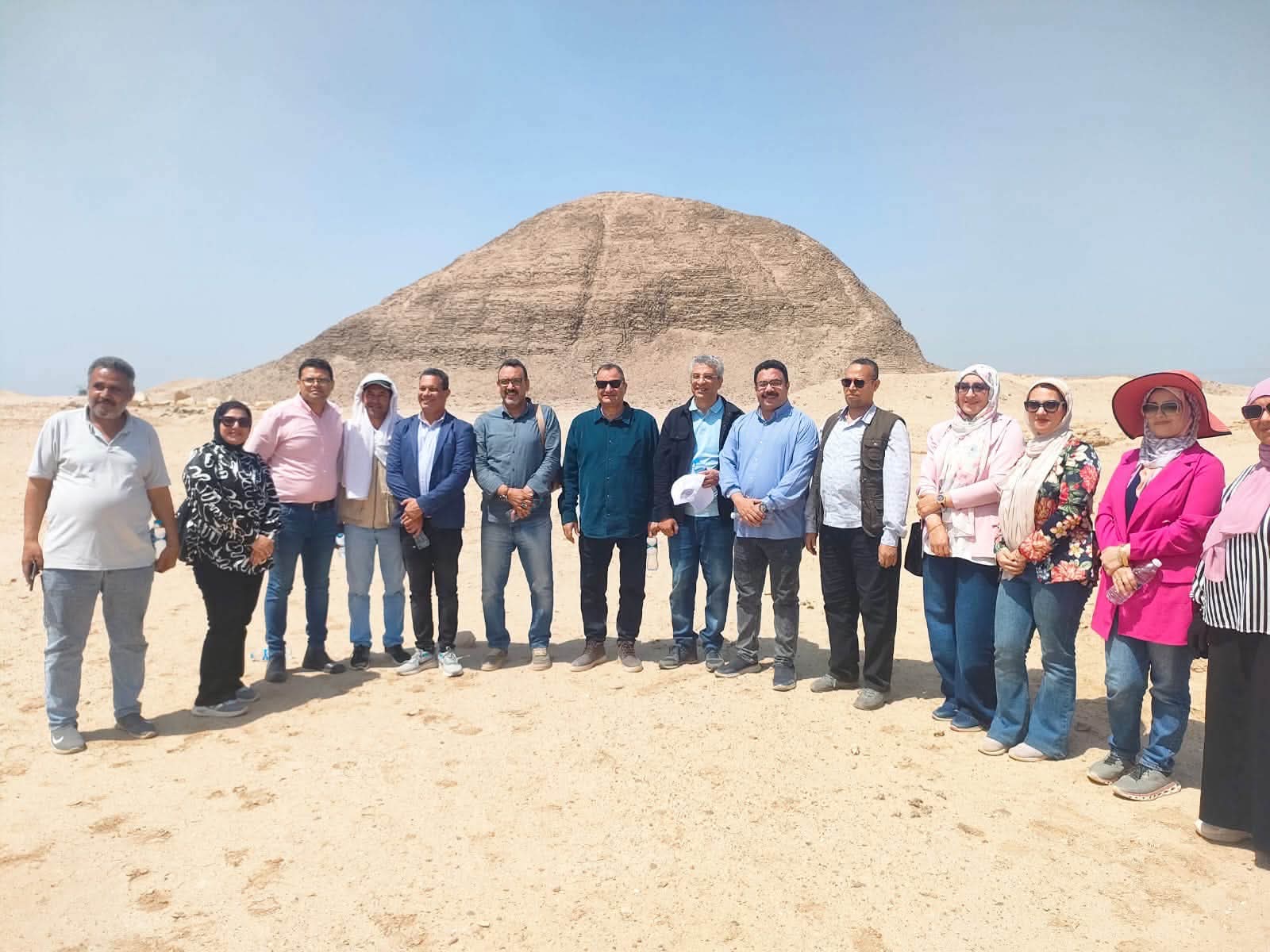 الليثى يتفقد مواقع أثرية بالفيوم والغربية والدقهلية لمتابعة مشروعات الترميم والتطوير
