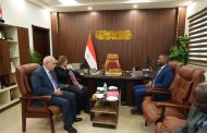 مي عبد الحميد تلتقي وزير الدولة للبنية التحتية في رواندا وتستعرض معه سكن لكل المصريين