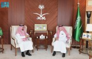سفير خادم الحرمين الشريفين لدى مصر يستقبل وفدًا من برنامج الخليج العربي للتنمية 