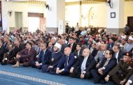 وزير الأوقاف ومحافظو الجيزة والقاهرة والقليوبية يؤدون صلاة احتفالًا بالعيد القومي لمحافظة الجيزة
