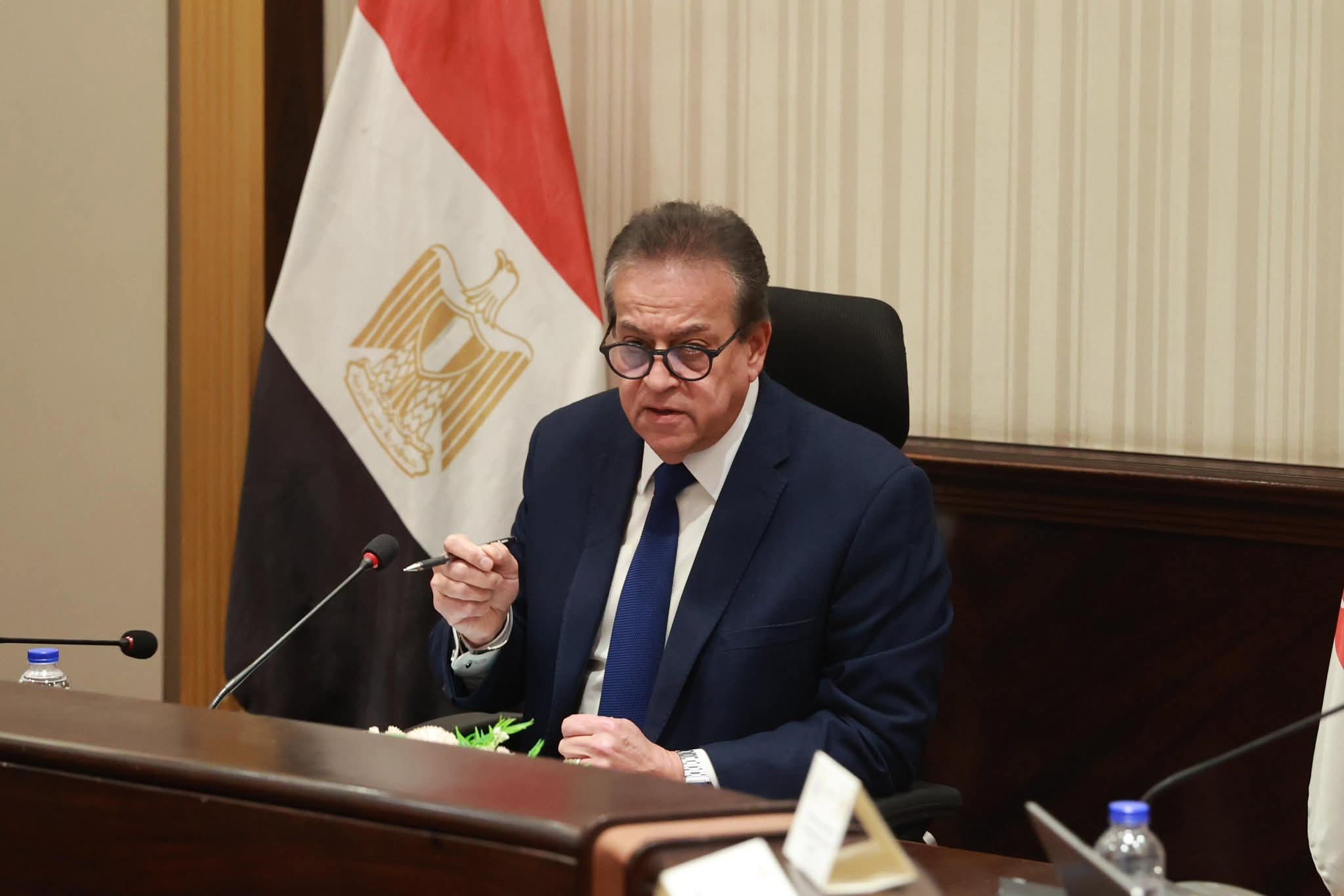 وزير الصحة يشهد الاجتماع الدوري للجنة العليا للمسؤولية الطبية وسلامة المريض