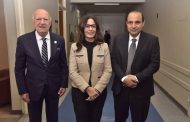 وزيرة الثقافة تتفقد الاوبرا وتلتقى الموسيقار عمر خيرت قبيل حفله على المسرح الكبير