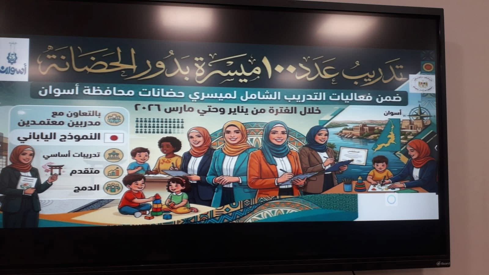 التضامن الاجتماعي تنظم احتفالية ختام برنامج تدريب ميسرات دور الحضانات بأسوان