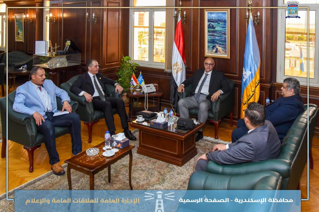 محافظ الإسكندرية يبحث مع جهاز مستقبل مصر الأمن الغذائي والتوسع في المشروعات الإنتاجية