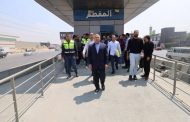 وزير النقل يجري جولة تفقدية للمرحلة الثانية لمشروع الأتوبيس الترددي السريع BRT