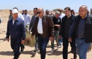 وزيرا النقل والكهرباء يتفقدان منطقة جبل الجلالة بالسويس