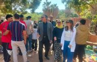 رئيس الخدمات البيطرية يتفقد حديقة حيوان الشرقية خلال احتفالات شم النسيم