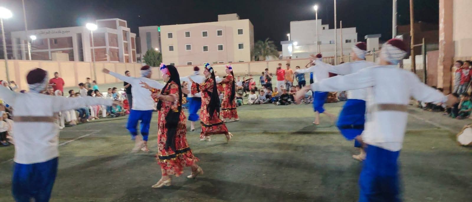 عروض فلكلورية وورش إبداعية في ثاني أيام برنامج المواطنة بقرية تندة