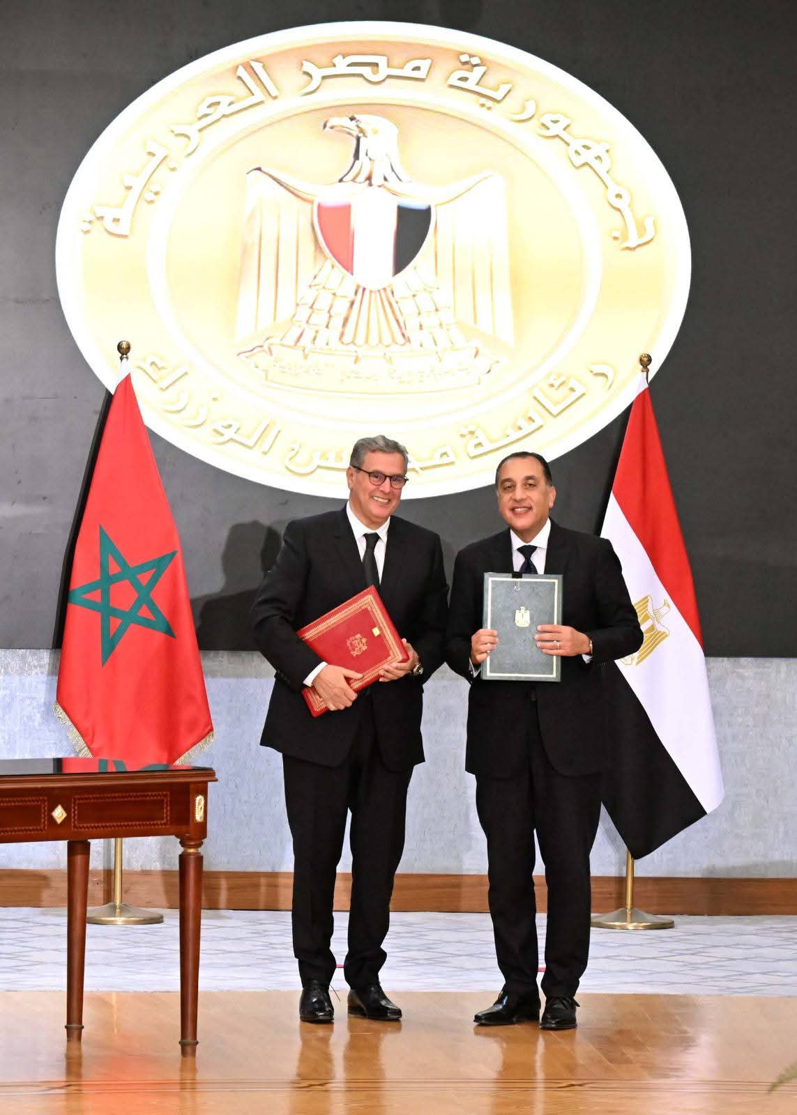 تأكيد مغربي مصري على حرص الرباط والقاهرة الارتقاء بمسار التعاون الاقتصادي بين البلدين في إطار شراكة شاملة
