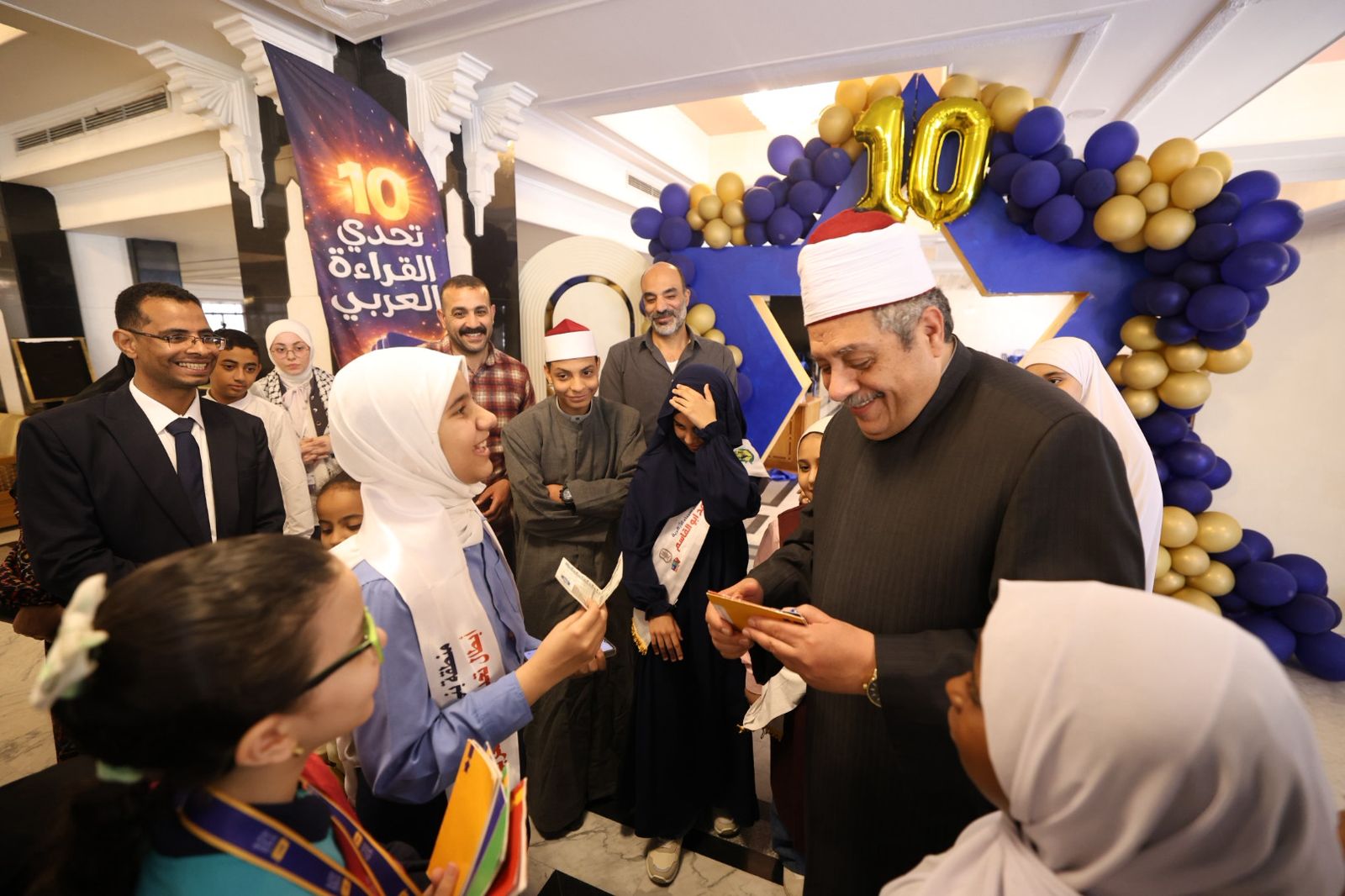 الأزهر الشريف يختتم التصفيات النهائية للموسم العاشر من مبادرة تحدي القراءة العربي