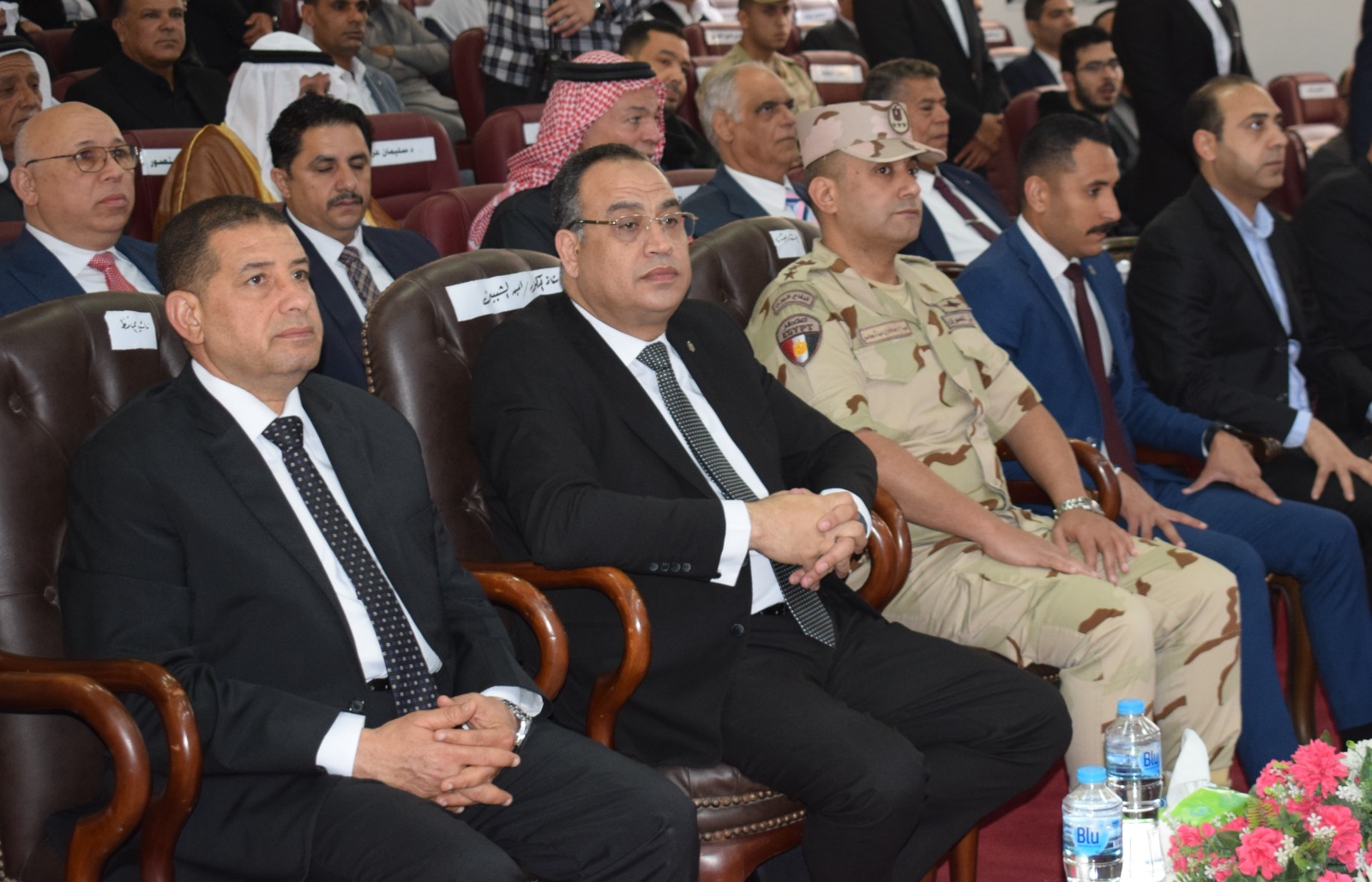 رئيس جامعة العريش ونائبً محافظ شمال سيناء يقودان حوارًا وطنيًا لإطلاق 