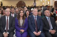 عوض تشارك في احتفالية الطائفة الإنجيلية بعيد القيامة المجيد