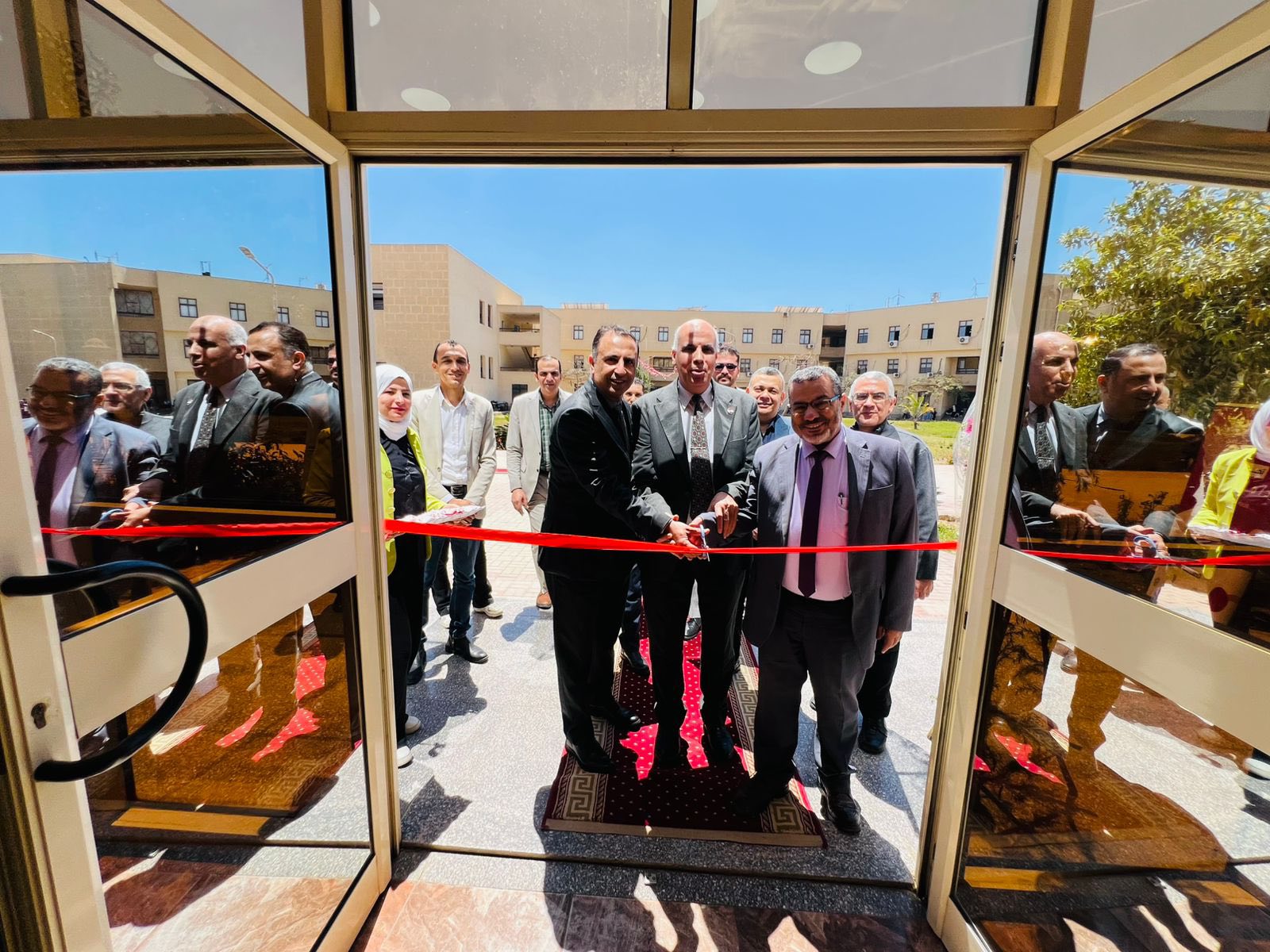 افتتاح وحدة التضامن الاجتماعي بجامعة الدلتا التكنولوجية