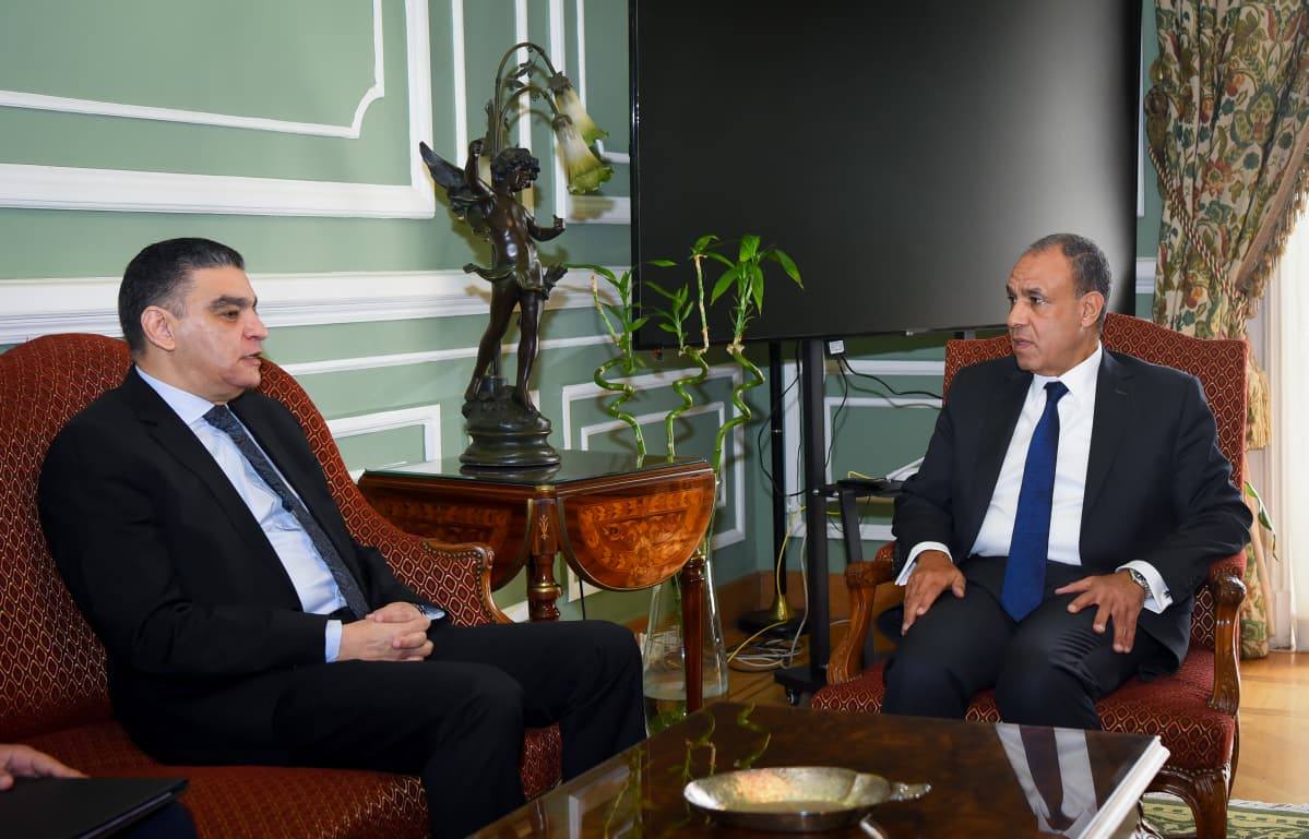وزير الخارجية يبحث مع رئيس هيئة الشراء الموحد تعزيز التعاون في دعم نفاذ الدواء المصري إلى الأسواق الأفريقية