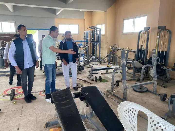 جوهر يفاجئ مراكز شباب السويس لمتابعة سير العمل وأعمال التطوير