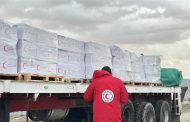 الهلال الأحمر المصري يطلق قافلة «زاد العزة» 187 بحمولة أكثر من 3 آلاف طن من المساعدات