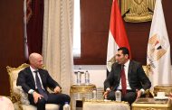 جوهر يلتقي نائب رئيس اللجنة الأولمبية الروسية ورئيس مجموعة ماراثون الاستثمارية بروسيا