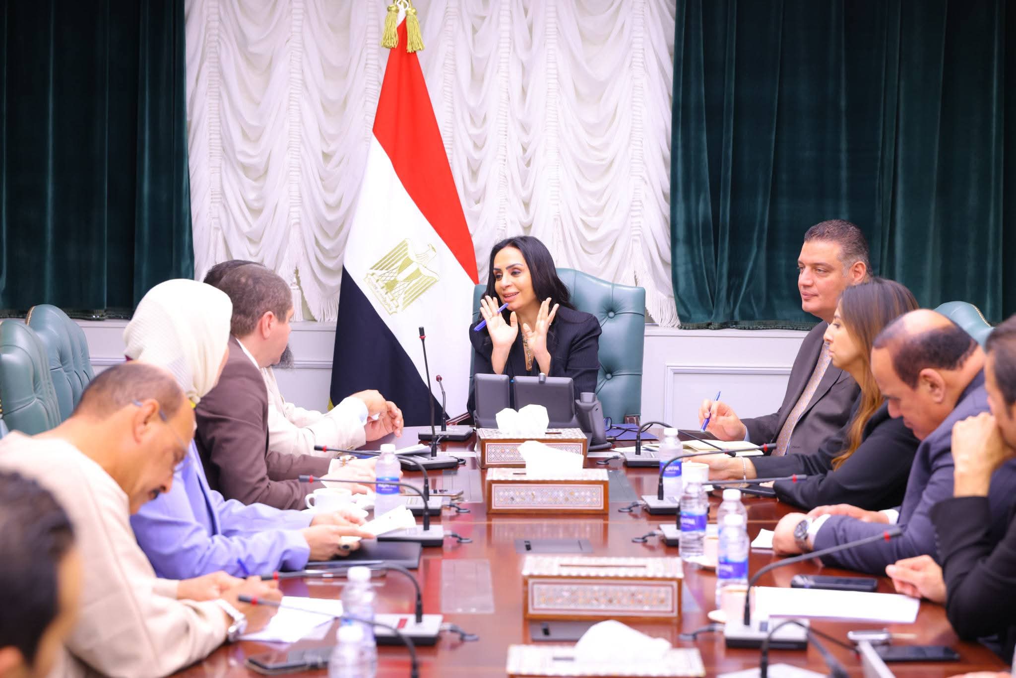 التضامن الاجتماعي تلتقي عدداً من أعضاء مجلسي النواب والشيوخ