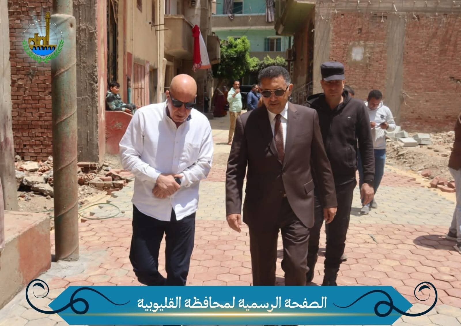 محافظ القليوبية يتفقد أعمال تطوير ورفع كفاءة الشوارع الفرعية بكفر شكر